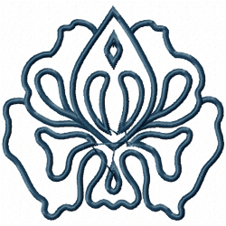 Flowers And Tree Embroidery Design 7 Flowers And Tree Embroidery Design 7